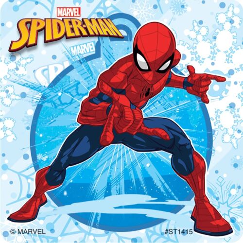 Spiderman Birthday Party Favours Loot Bags Ideas Fun Spider-Man Stickers x 5