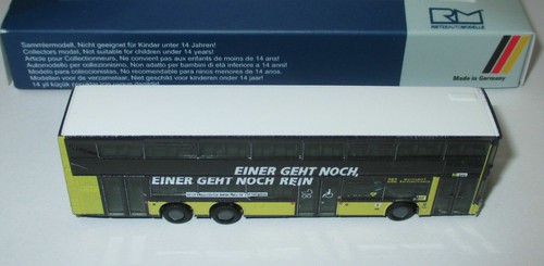 Rietze 16986 MAN Lion´s City DL 07 BVG "Einer geht noch,,," 1:160 NEU/OVP Rietze 16986 MAN Lion´s City DL 07 BVG "Einer geht noch,,," 1:160 NEU/OVP