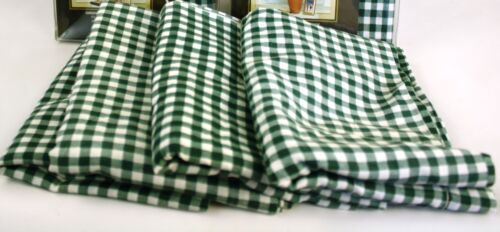 Details about   Pre-Owned Curtron Collection Balloon Valance Gingham Hunter 70x14 