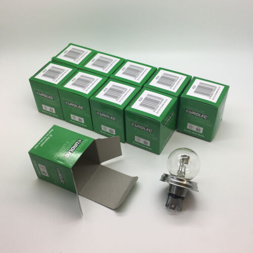 10 x Eurolec 410 R2 12v 45//40w P45T Car Headlight Headlamp Bulb