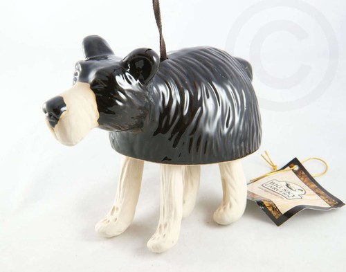 NEW BIG SKY CARVERS GARDEN BLACK BEAR WIND CHIME LODGE CABIN