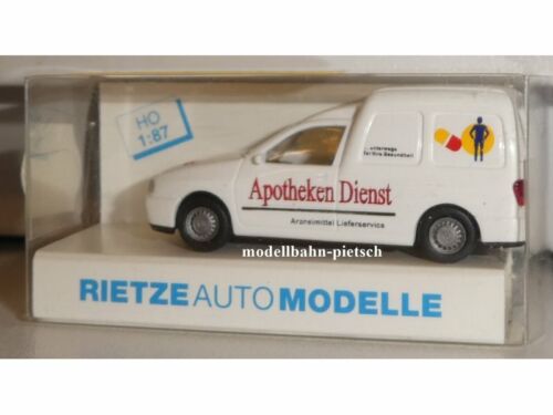 Rietze 30862      VW Caddy II Kasten /"Apotheken Dienst OVP H0 1:87 neu