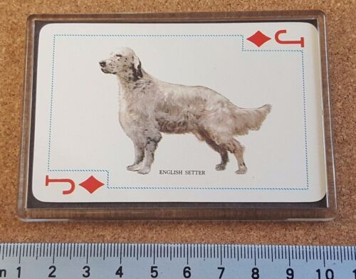 Playing Card Dogs Of The World Fridge Magnet FB6 Various Breeds 