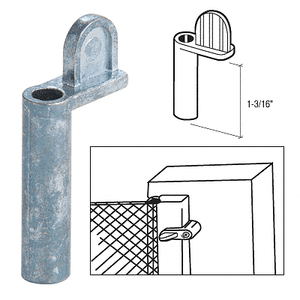WSC318 CRL Zinc 1-3//16/" Die Cast Window Screen Clip Bulk