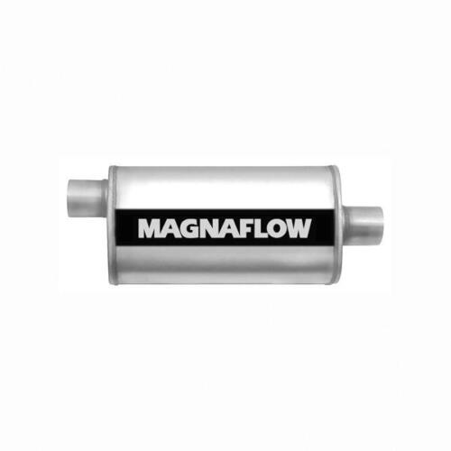 Magnaflow 12226 Satin Stainless Steel 2.5/" Oval Muffler