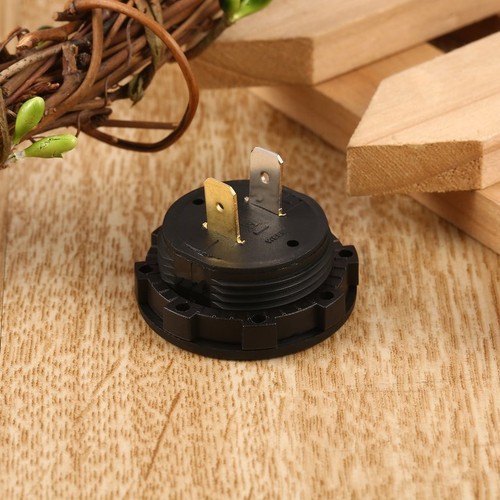 Waterproof 12V-24V Motorcycle LED Digital Display Voltmeter Socket Me*23