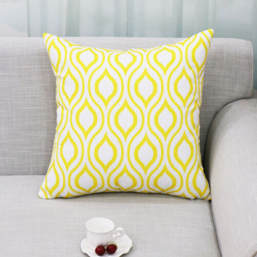 Stripe Pillowcase Cushion Case Home Decoration Polyester Cushion Cover Gift 18/"