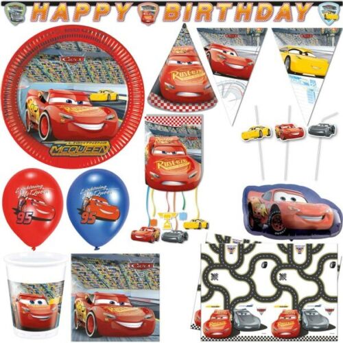 Disney Cars 3 Kindergeburtstag Party Set Geburtstag Deko Motto Partygeschirr