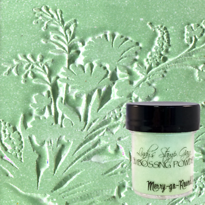MERRY-GO-ROUND GREEN Lindy/'s Stamp Gang Embossing Powder