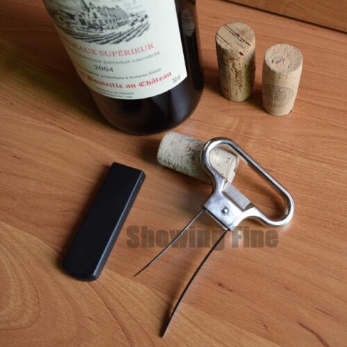 christmas Vintage Cork Puller Ah-So Wine Opener Corkscrew Wine Bottle Opener