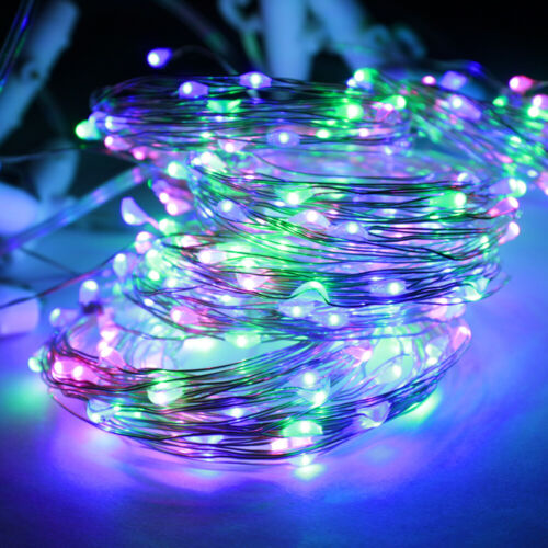 300 LED Curtain Fairy Lights USB String Light With Remote Xmas Party Wedding US
