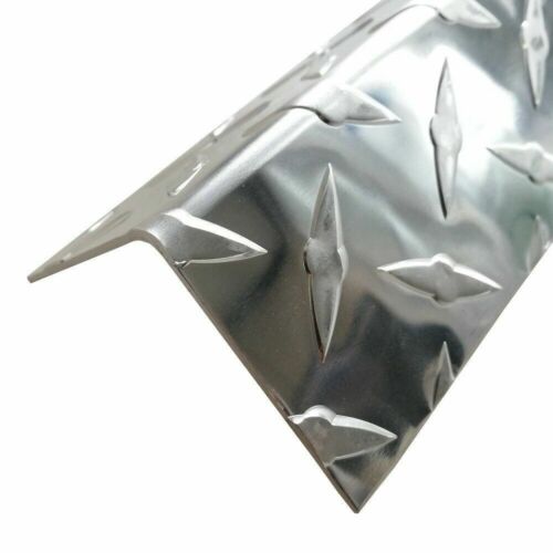 Winkel Riffelblech Aluminium Warzenblech 1500mm  1,5//2,0 mm Eckschutz Diamant