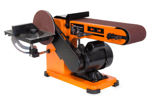 6500T WEN 3.2-Amp 4 x 36-Inch Belt and 6-Inch Disc Sander with Steel Base 