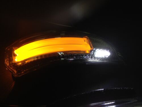 TOYOTA YARIS Sedan 4D 14-on LED door mirror turn signal courtesy light-unpainted