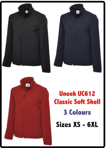 Soft Shell Jacket UC612-Xs Jusqu/'à 6XL 3 Couleurs
