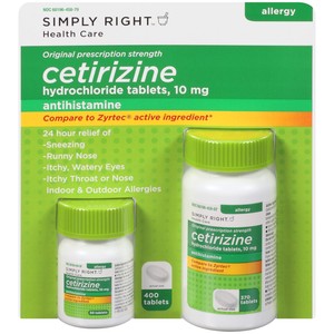 list of generic antihistamines