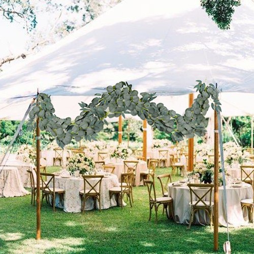 2M Artificial Eucalyptus leaves Garland Vine Wedding Greenery Home Decor USA