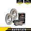 Ceramic Brake Pads 3PCS For Toyota Hilux Centric Front Brake Disc Rotors