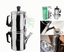 Moka moca caffe/' cafe/' caffettiera napoletana sfaccettata Ilsa made in Italy