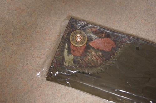 ZEP-PRO SHOTGUN SHELL Roper Leather Fence Row Camo Wallet ONLY NO BOX