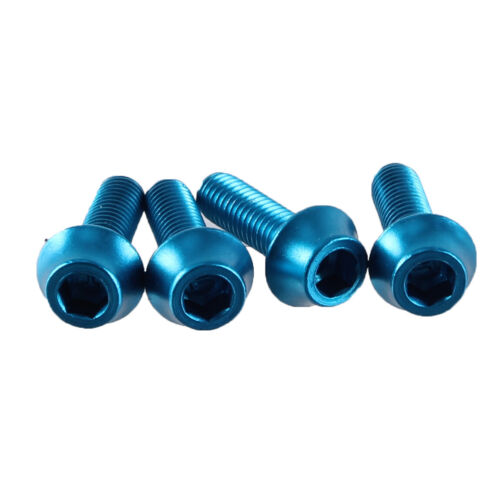 Wolf Tooth Components Aluminum Bottle Cage Bolt 4 pcs Teal