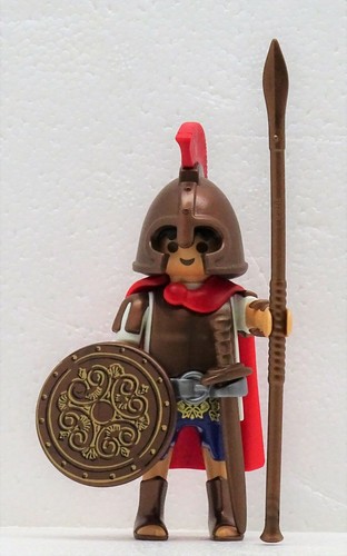 Grec Guerrier Elite Playmobil pour Sparta Romain Grecs Ares Bronze 5 X Grieche