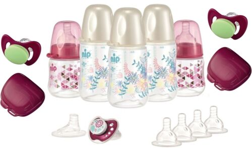 NIP Baby starterset Baby flaschenset /& schnullerset taille 1 /& 2-15 pièces NOUVEAU *