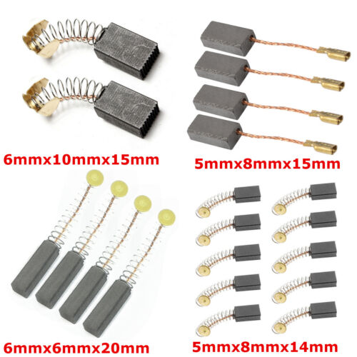 2/4/6/10 Pcs Carbon Brushes For Wire Generator Generic DC Electric Motor Brush 