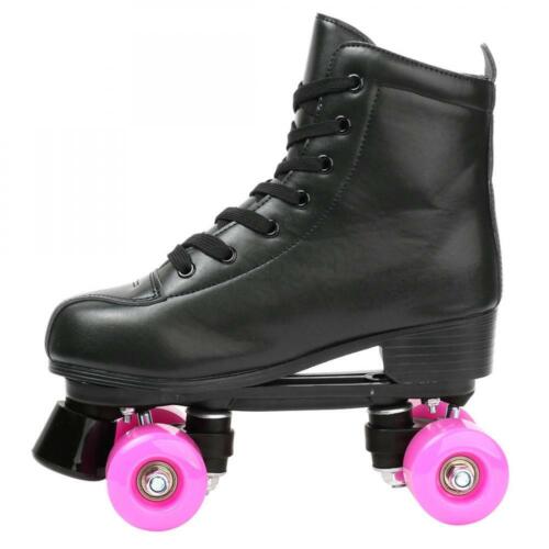 Details about  / Women Lady Girl High-Heeled Roller Skates Double Row Roller Skates Men Youth DHL