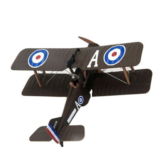 WWI SE 5a Dual Wing 1//72 High Simulation Diecast Fighter Plane Model Toys