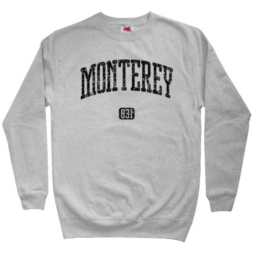 Gift Salinas Seaside Monterey 831 California Men/'s Sweatshirt Crewneck S-3X