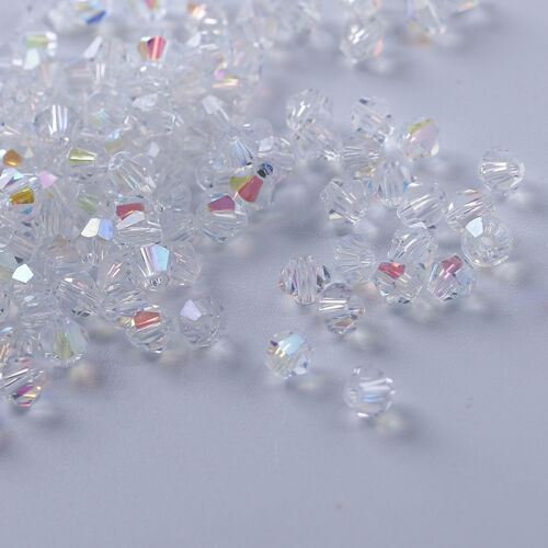 DIY Fashion Jewelry 1000pcs Austria Crystal 4mm bicone beads #5301 U pick colors 