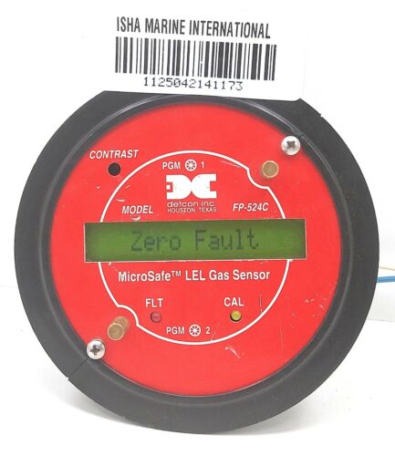 Details about  / Detcon Model FP-524C Combustible LEL Gas Microsafe Intelligent Sensor IMI