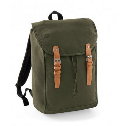 BC3241 Quadra Vintage Mens//Womens School//Work Laptop Rucksack//Backpack