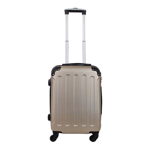 Valise à Main Champagne Coins protégés Bagage de cabine 51 cm