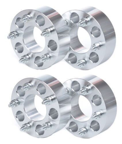 4 BILLET WHEEL ADAPTERS 5x4.75 TO 5x4.75 2" THICK 5x120 to 5x120 SPACERS 5 LUGS 