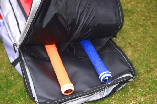 Cricket Sac Duffle-qualité de fabrication-grise//argent 90x35x35cm