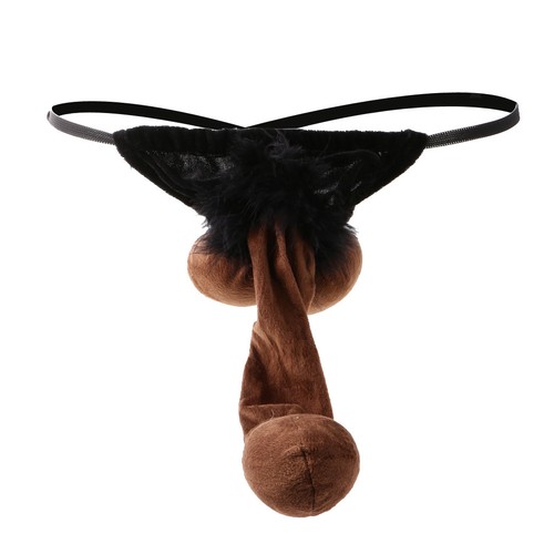 Novelty Long Willy Pecker G-string Thong Underwear Hen Stag Party Gift