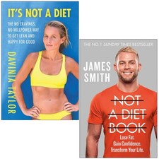 It's Not A Diet By Davinia Taylor & Not a Diet Book 2 Books Collection Set