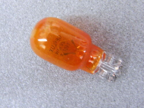 Glühlampe Lampe 12 V Volt 21 W Watt kleiner Glassockel gelb orange Lampe 