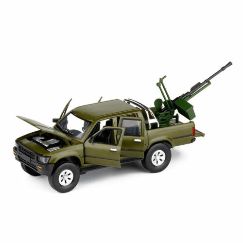 1:32 Toyota Hilux Pick-up Truck mit Pak Metall Modellauto Auto Spielzeug Grün