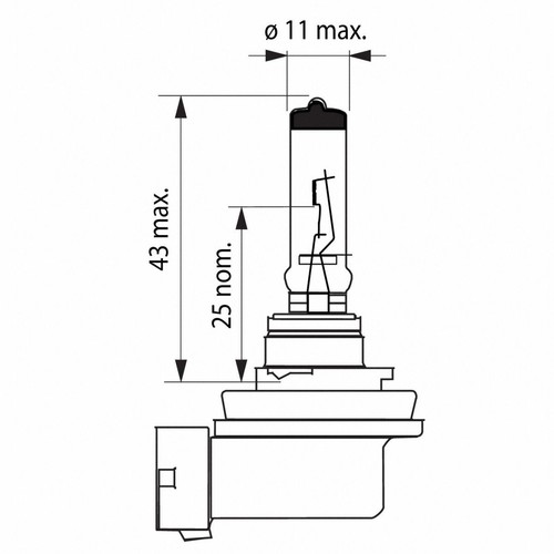 H11 OSRAM Silverstar 2.0 60/% mehr Licht Autolampe 64211SV2-DUO Box 2 Stk Set