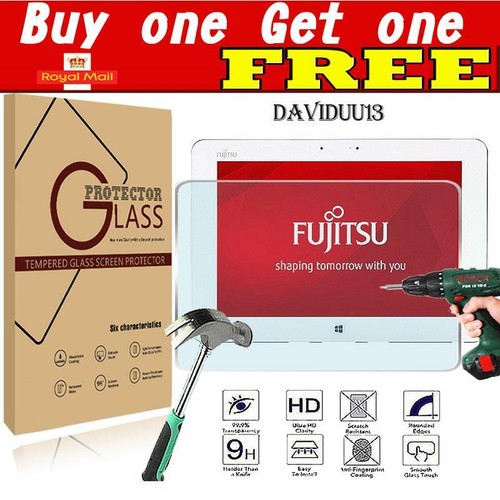 Genuine Tablet Tempered Glass Screen Protector Cover For FUJITSU Stylistic Q584