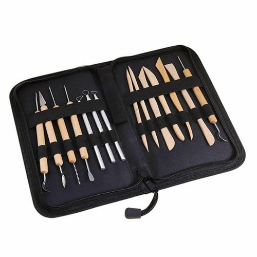 Sculpting Pottery Tools Clay Set Wax Carving Shapers Polymer Modeling Craft Kit