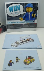 City Lego 60102 Airport VIP Service Minifigure Near Complete 2016 READ Sundamage