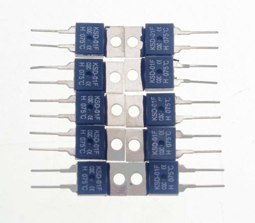 10PCS KSD-01F NO 40 Celsius TO-220 Temperature Switch Controllor Thermostat 250V