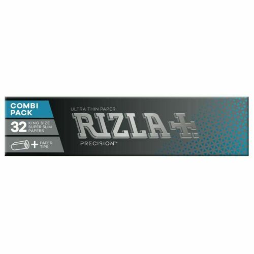 Rizla Precision Ultra Thin King Size Slim Rolling Papers Tips Combi Pack Skins 