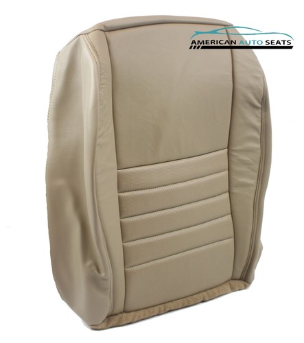 02 03 04 Ford Mustang GT V8 Convertible Passenger Bottom Leather Seat Cover Tan