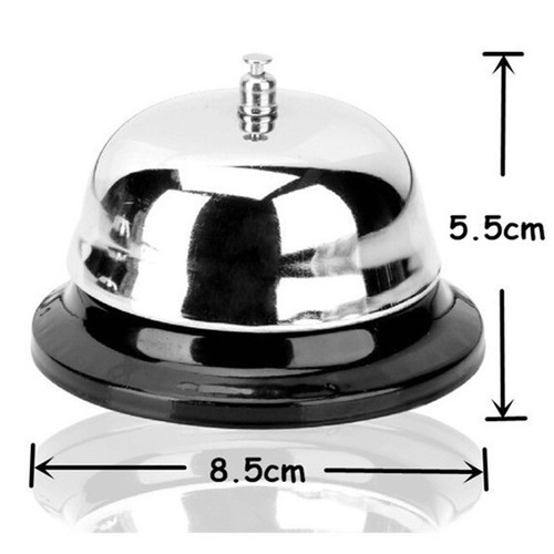 Restaurant Hotel Kitchen Bar Service Desk Steel Bell Ring Reception Call Counter