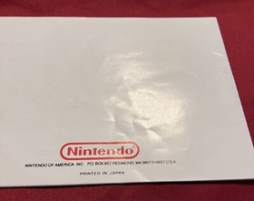 Anticipation Instruction Booklet - NES Nintendo (Booklet Only) 1988
